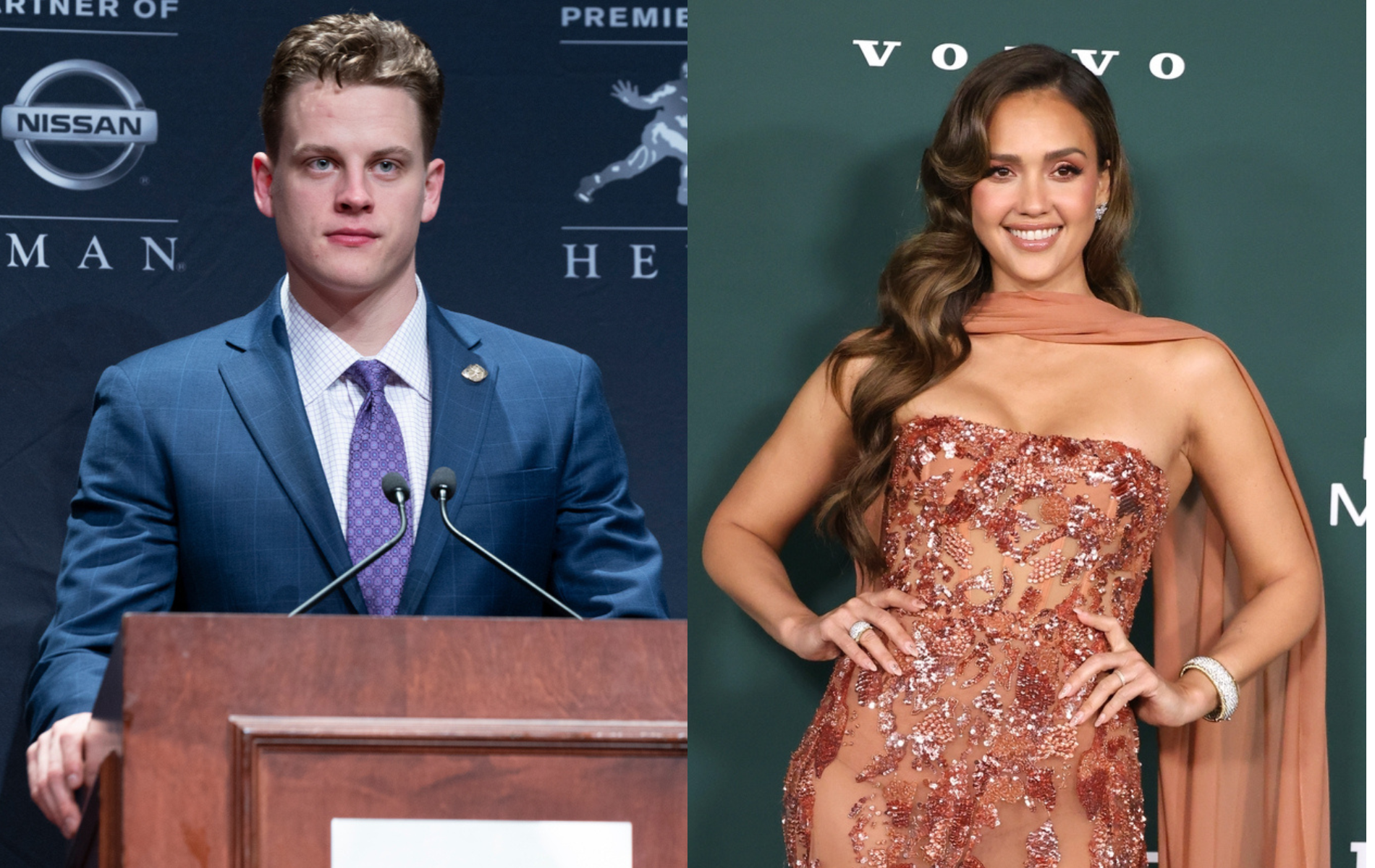 Jessica Alba and Joe Burrow Laugh Off Viral Vegas Dating Buzz