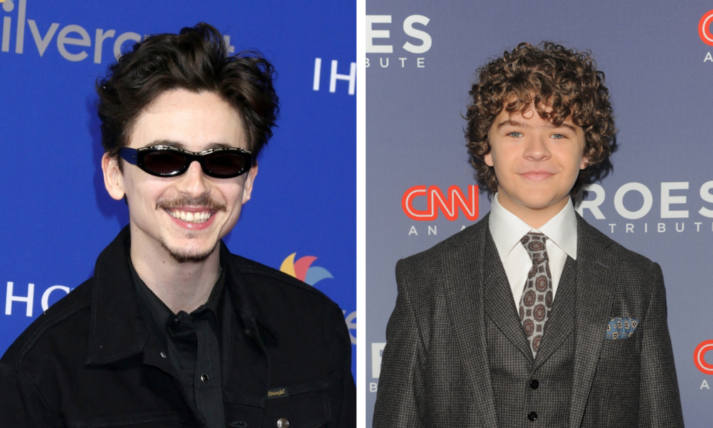 Gaten Matarazzo Crashes the Internet Party With a Hilarious Chalamet Spoof That Nobody Asked For but Everyone Needed